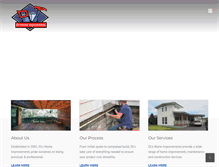 Tablet Screenshot of dlshomeimprovements.com.au